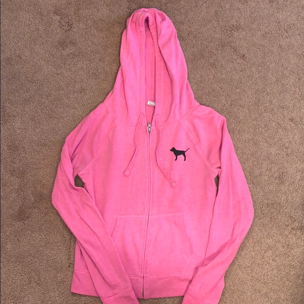 Victoria’s Secret Pink Zip Up Hoodie